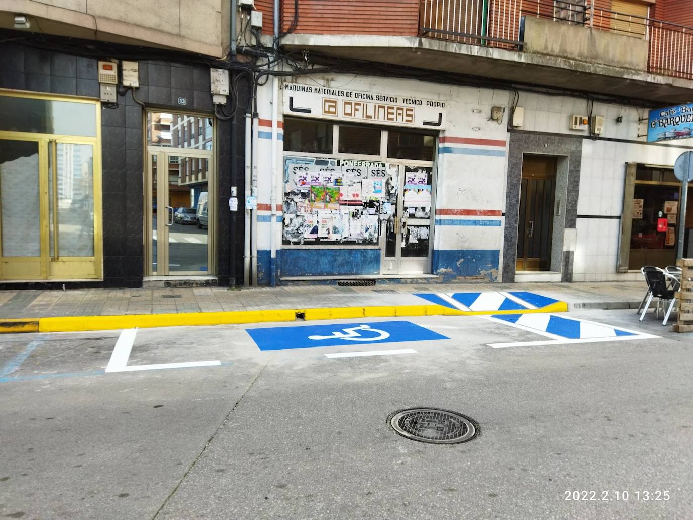 Ponferrada acomete obras de señalización vial, accesibilidad y reparación en varias zonas de la ciudad.