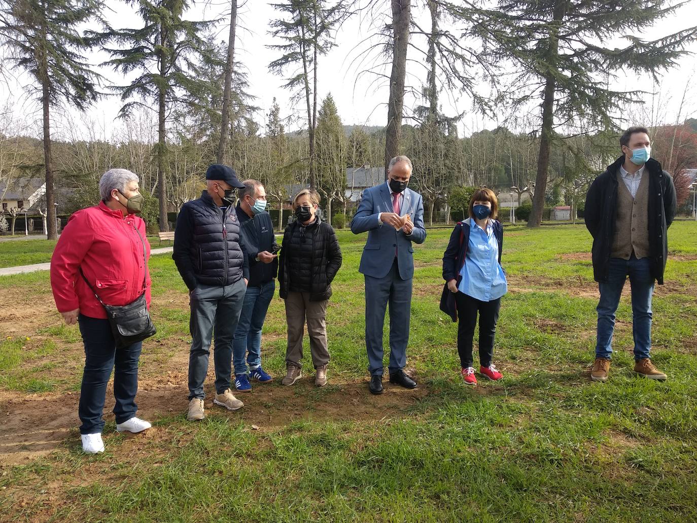 Ponferrada estrena una zona de ocio de 8.000 metros cuadrados en Compostilla.