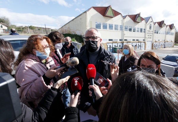 El alcalde de Ponferrada visitó este viernes el barrio de La Borreca.