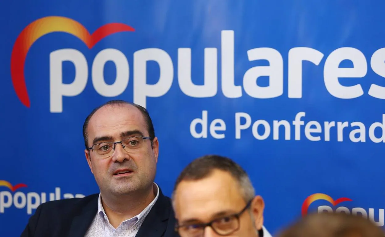 El portavoz del PP en Ponferrada, Marco Morala.