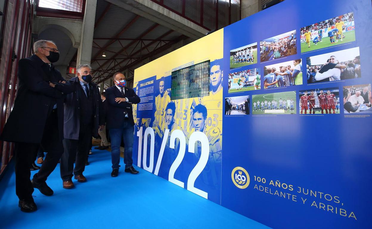 Imagen de la inauguración de la exposición.