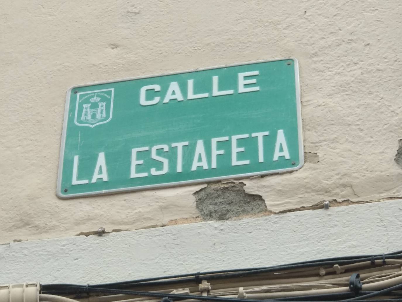 Presentación de la última fase de reforma de la calle Estafeta de Ponferrada. 