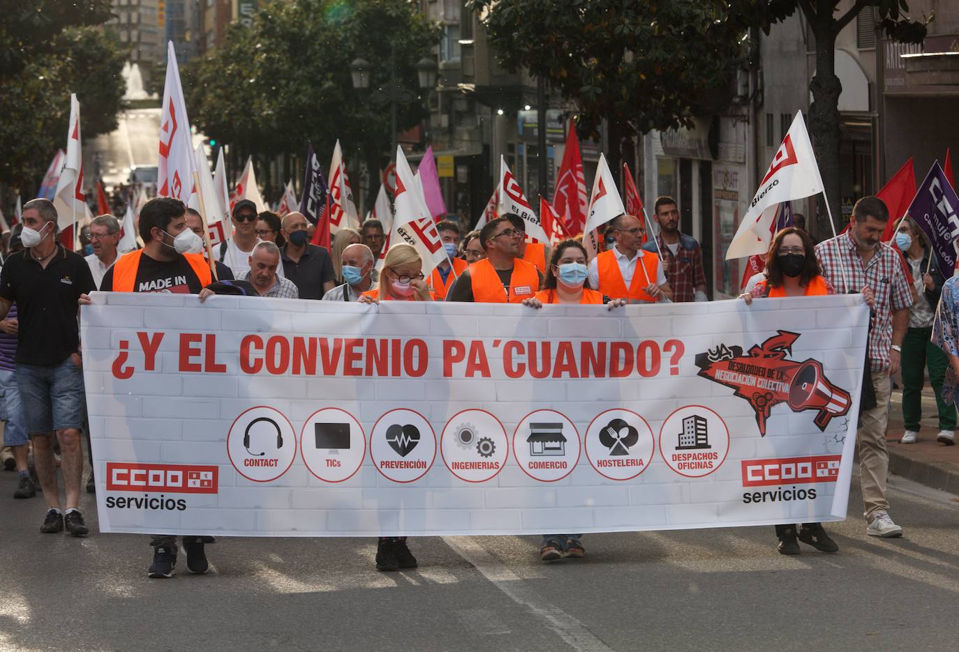 Fotos: Manifestación del 12M en Ponferrada