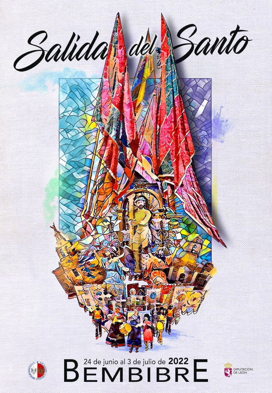 Cartel ganador.