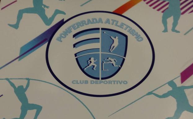 Cartel de presentación del Club Deportivo Ponferrada Atletismo..