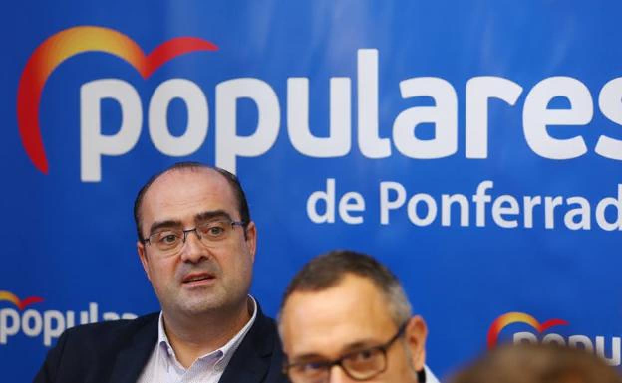 El portavoz del PP en el Ayuntamiento de Ponferrada, Marco Morala.