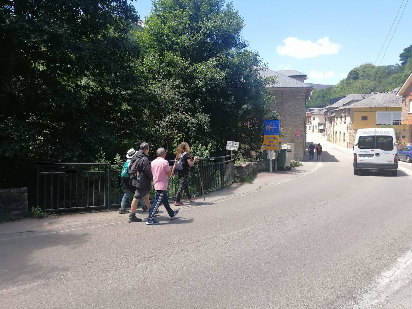 Fotos: Penúltima etapa del Camino en el Bierzo