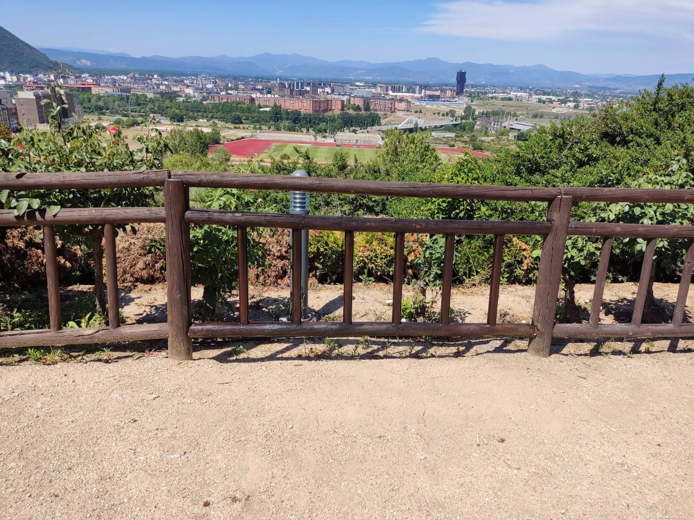 Mirador en Santo Tomás de las Ollas.