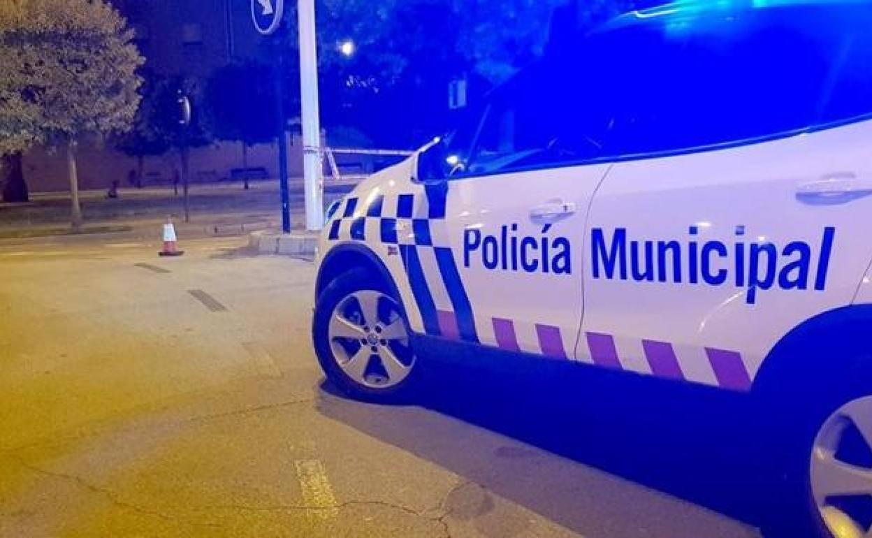 Un control de la Policía Municipal de Ponferrada