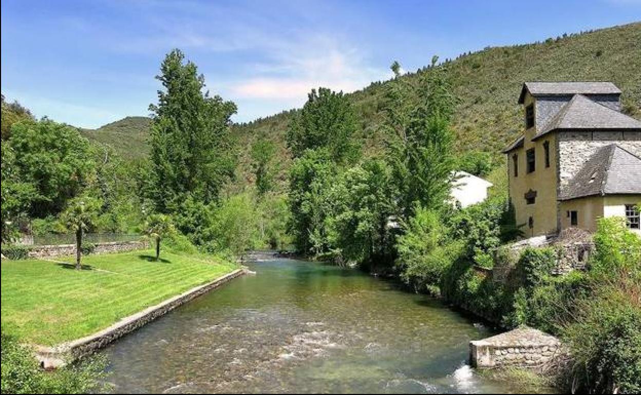 Río Selmo en Friera.