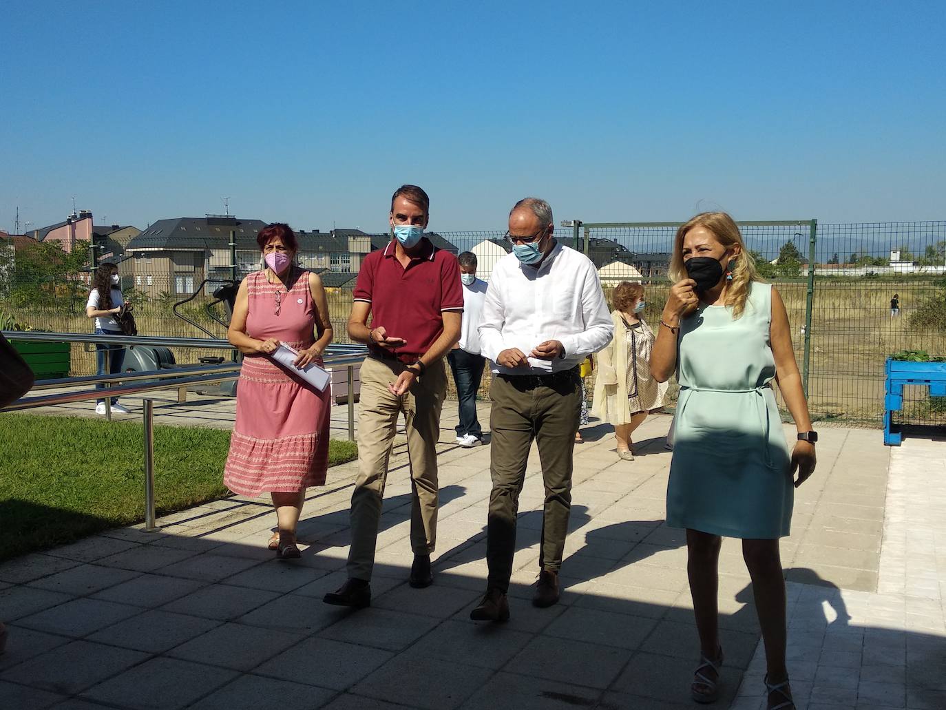 Inauguración del nuevo servicio de la Asociación Alzheimer Bierzo. 