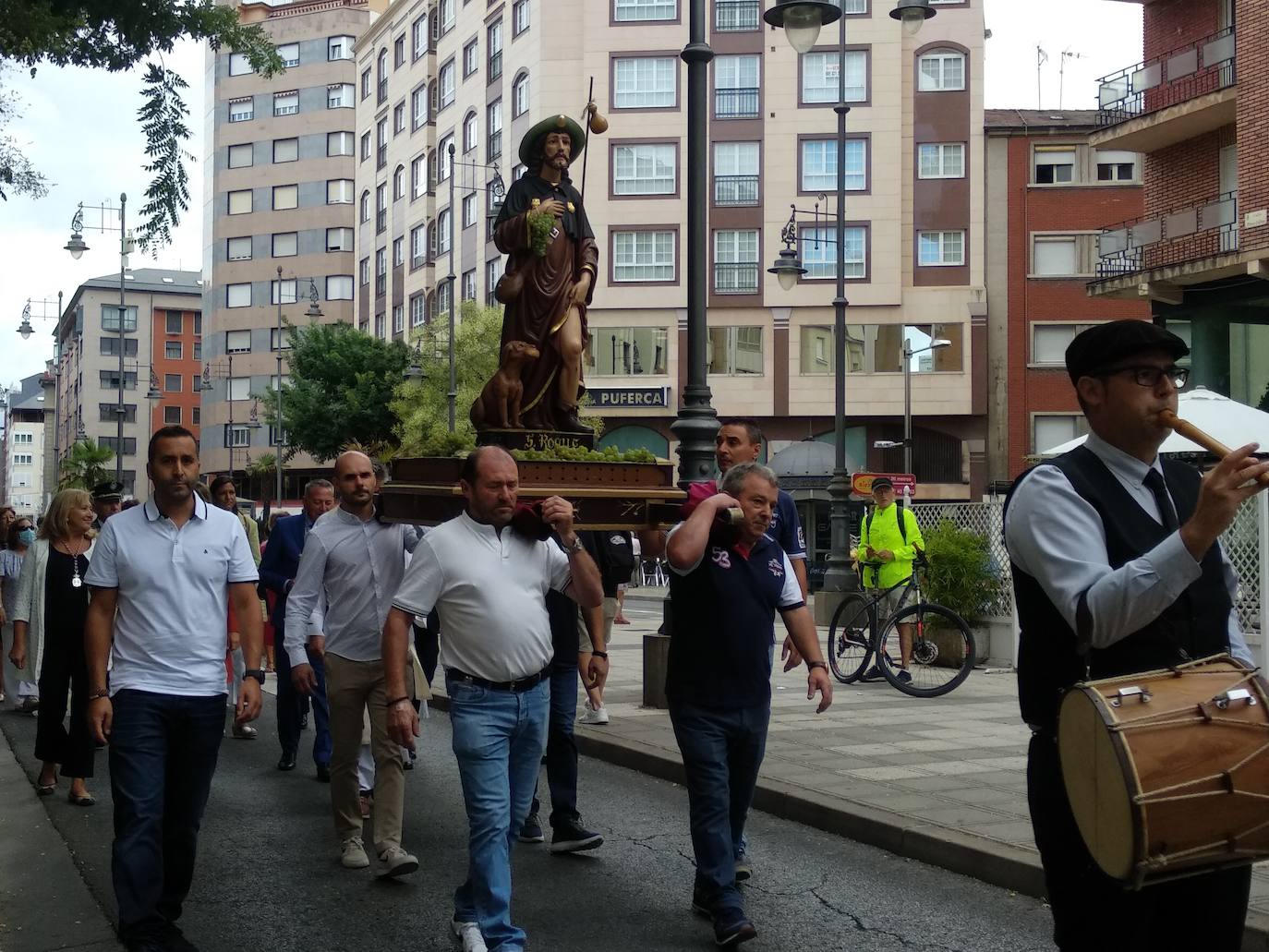 Ponferrada renueva su Voto de Villa a San Roque.