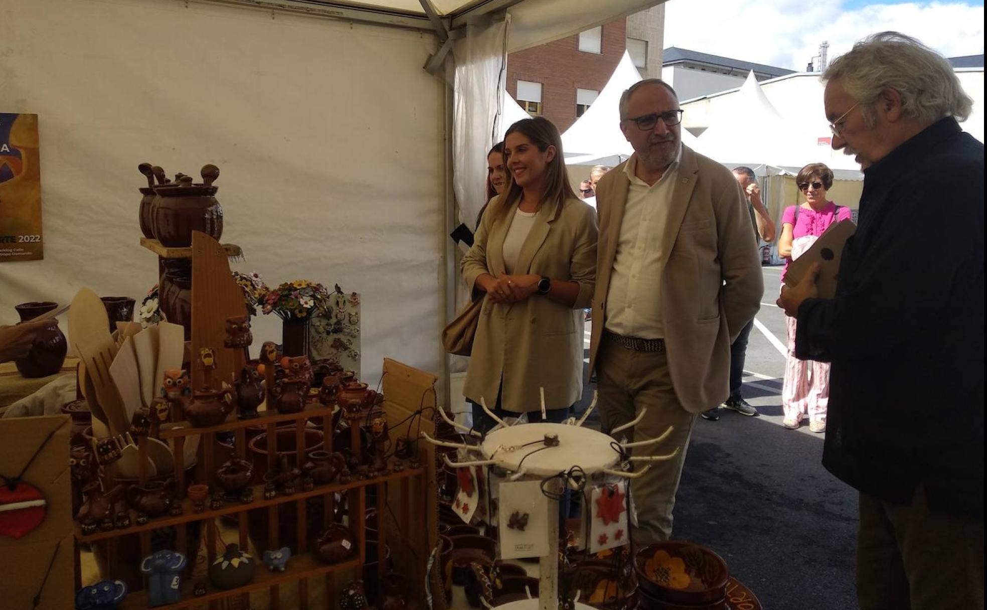 Inauguración de la 41 edición de la Feria de Cerámica de Ponferrada.