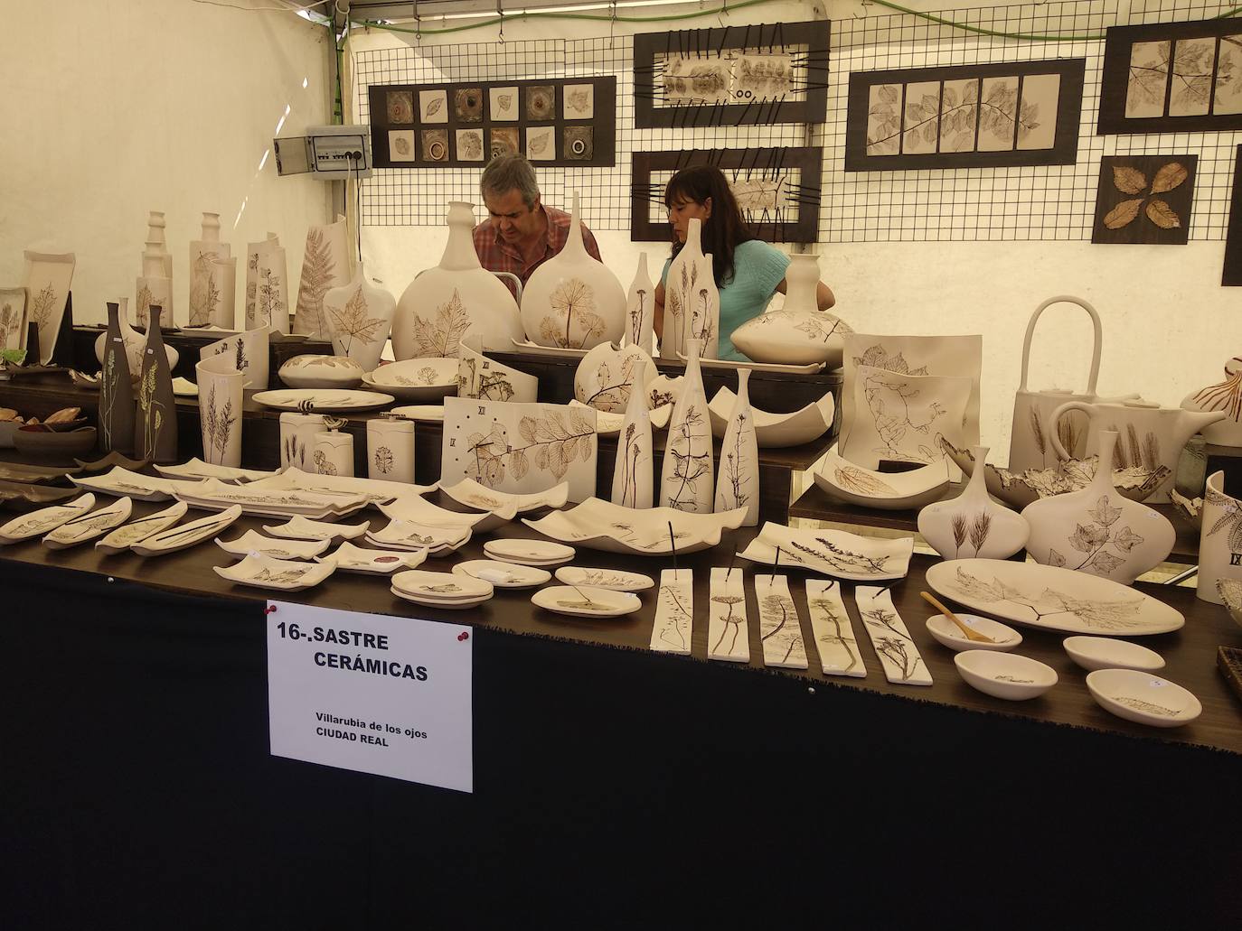 Inauguración de la 41 edición de la Feria de Cerámica de Ponferrada.