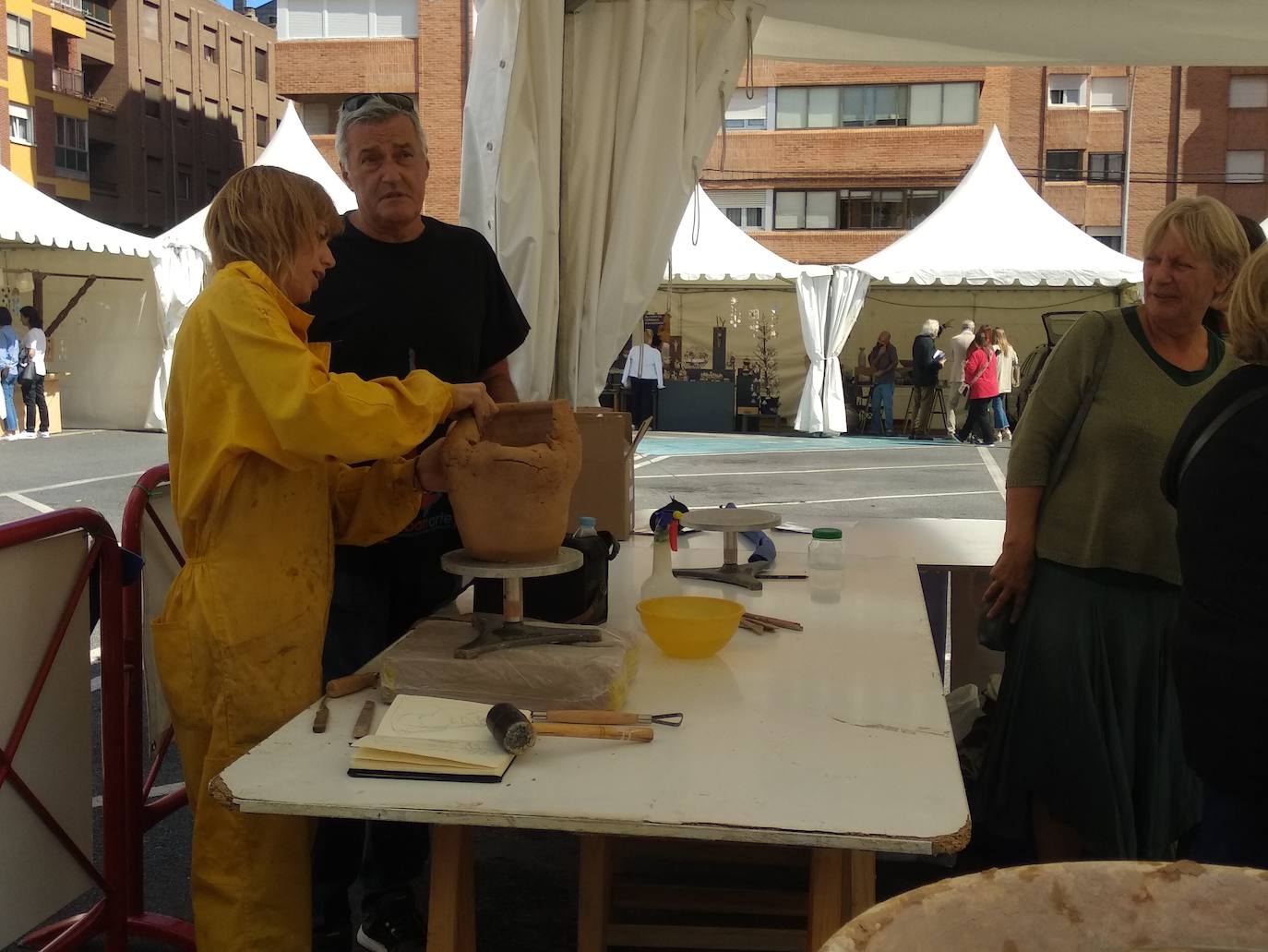 Inauguración de la 41 edición de la Feria de Cerámica de Ponferrada.