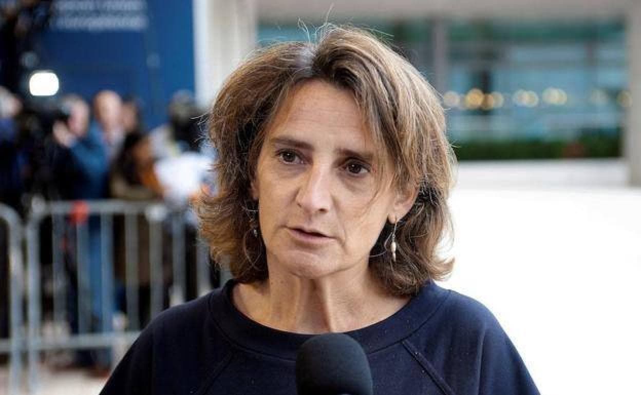 Teresa Ribera, vicepresidenta y ministra de Transición Ecológica.