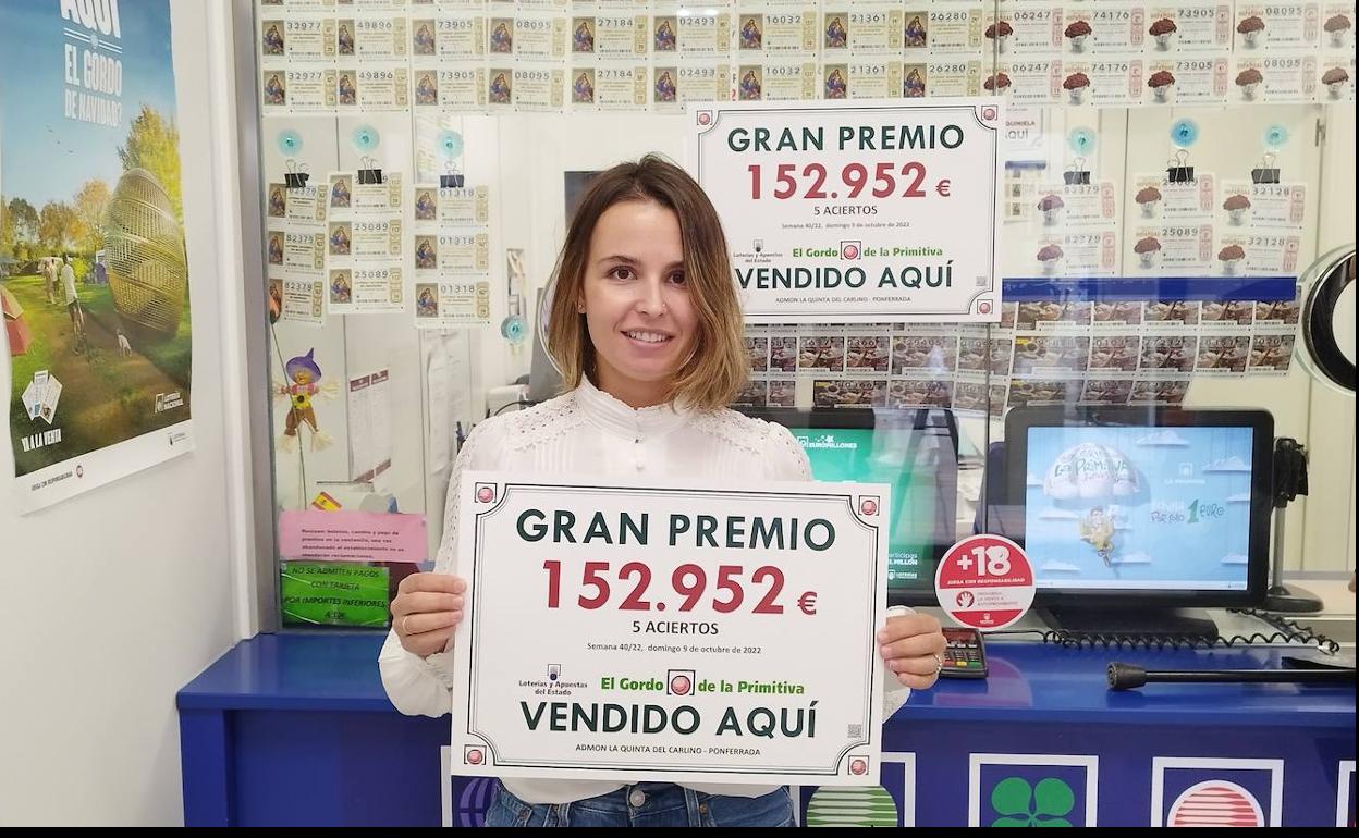 Administración donde ha sido sellado el boleto premiado. 