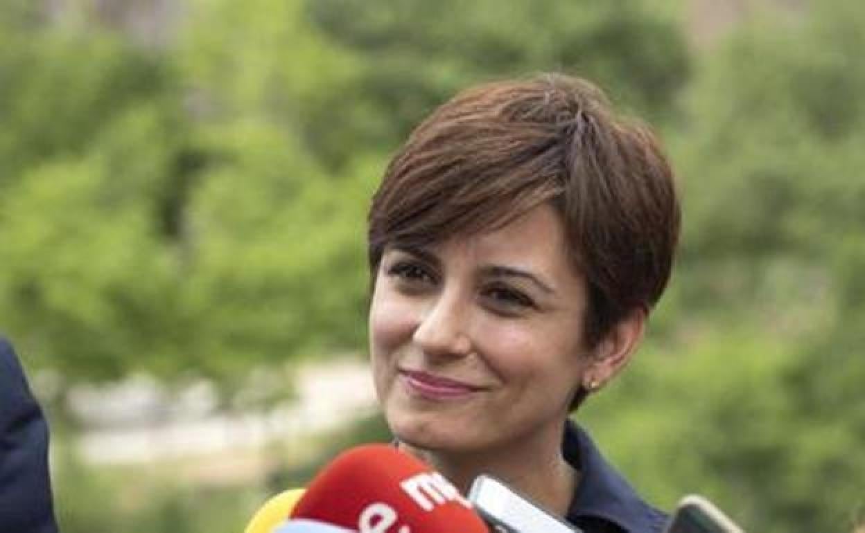 Isabel Rodríguez, ministra de Política Territorial del Gobierno de España.