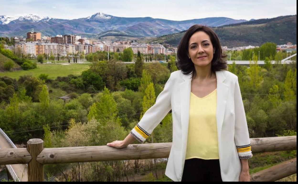 La portavoz de Cs en el Consejo Comarcal del Bierzo, Ruth Morales.