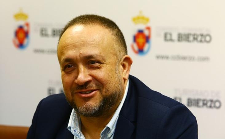 El presidente del Consejo Comarcal del Bierzo, Gerardo Álvarez Courel. 
