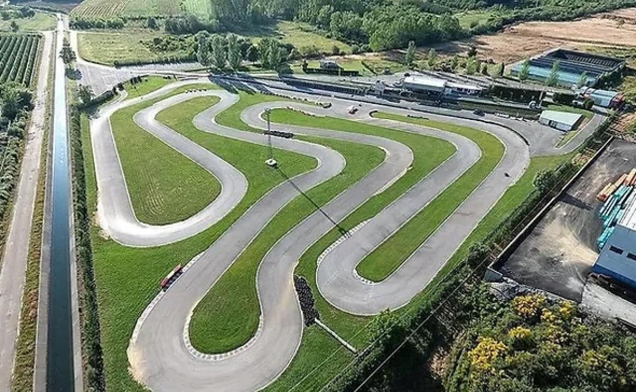 Pista del Karting de Cabañas Raras.