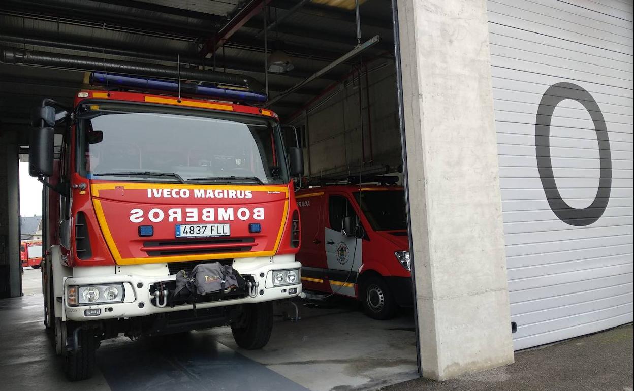 Parque de bomberos de Ponferrada.
