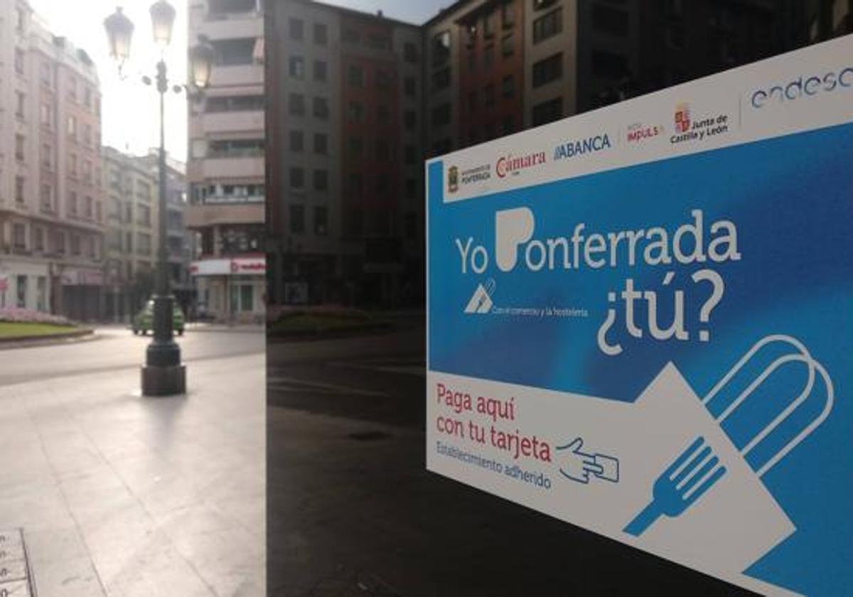 Los bonos de la campaña 'Yo Ponferrada, ¿tú?' ya se pueden adquirir.
