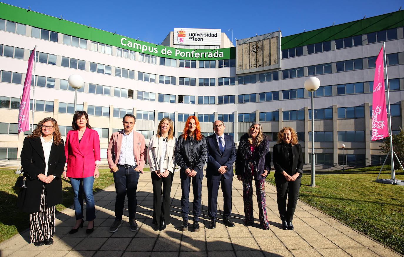 La astronauta Sara García en Ponferrada