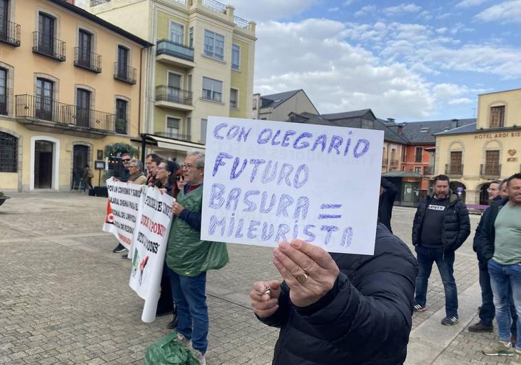 Protesta trabajadores FCC