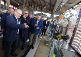 La Real Federación de Castilla y León de Fútbol (Rfcylf) inaugura la exposición conmemorativa 'El fútbol de tu vida', dentro de los actos por el centenario del balompié federado