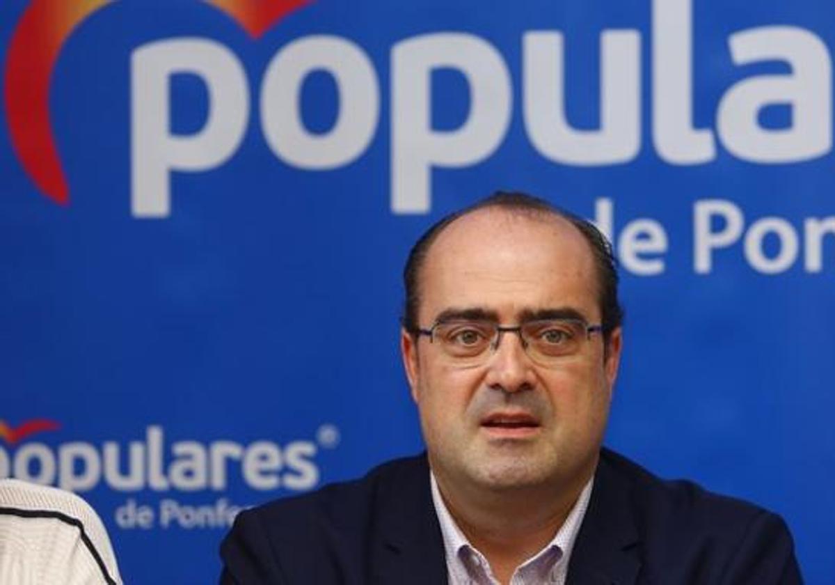 Marco Morala, portavoz del PP en Ponferrada y candidato popular a la Alcaldía.
