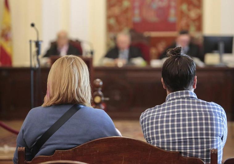 Imagen del juicio en la Audiencia Provincial.