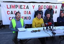 Imagen de archivo del comité de huelga.