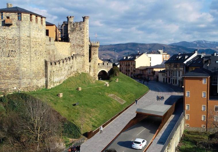 CB apuesta por 'salvar' el Castillo de los Templarios con el soterramiento del tráfico rodado