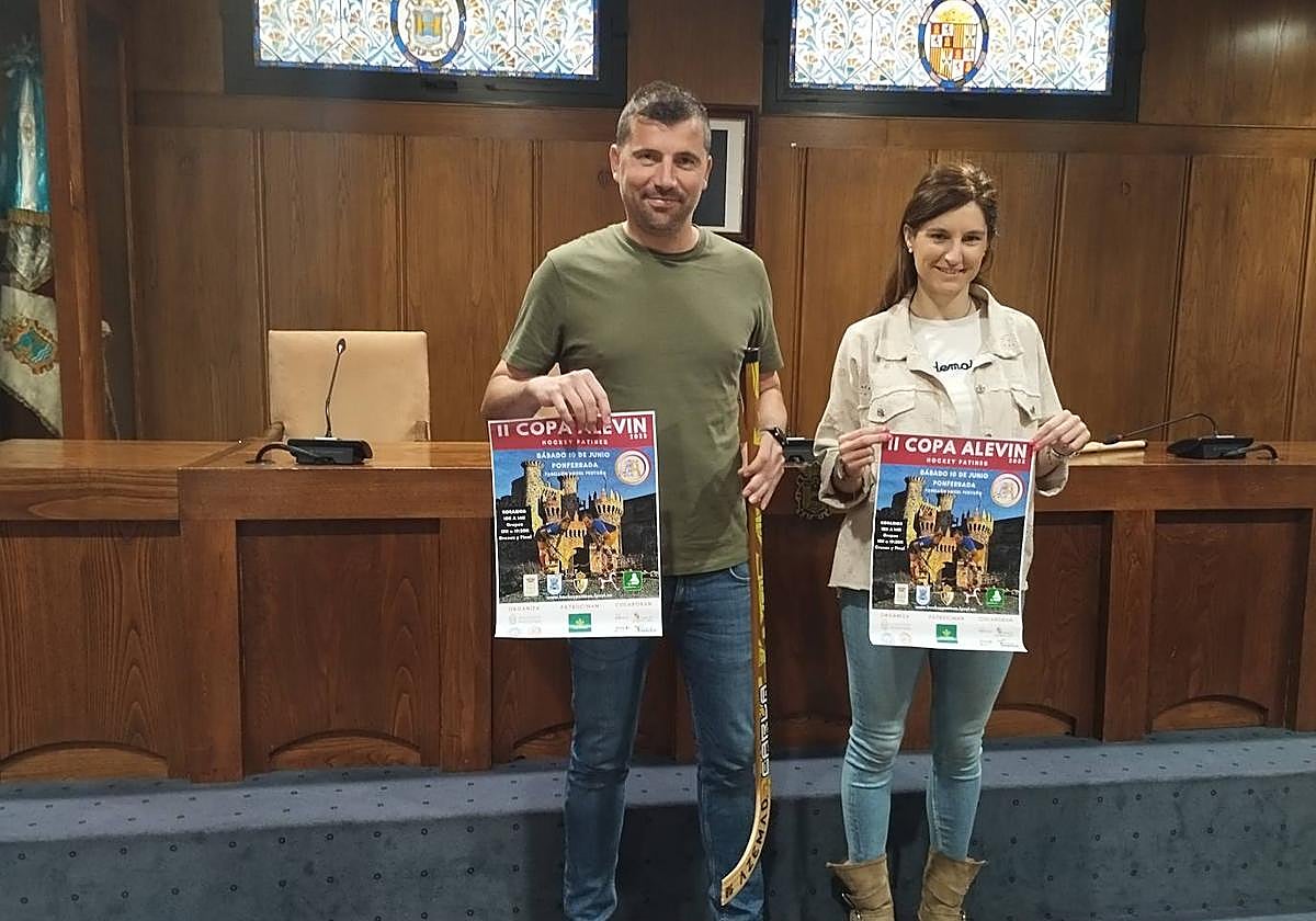Imagen de la presentación de la II Copa Alevín de hockey patines.