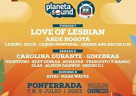 Planeta Sound desvela su cartel por días y saca a la venta entradas limitadas para viernes y sábado