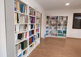 Imagen de la nueva biblioteca de Sorbeda del Sil.