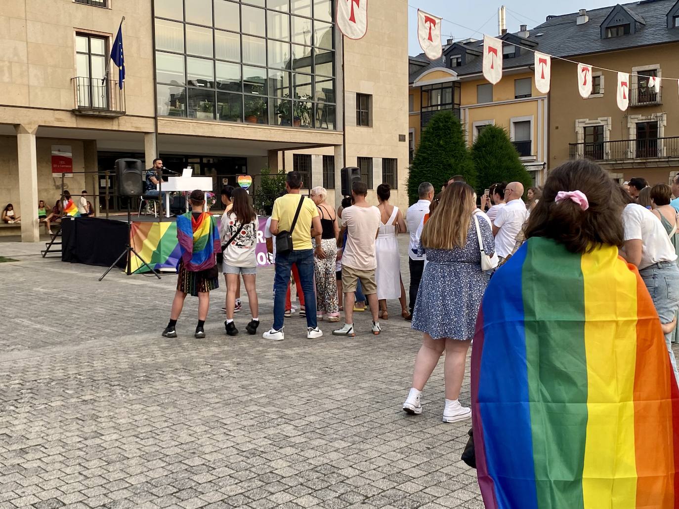 Festejo del Orgullo en Ponferrada