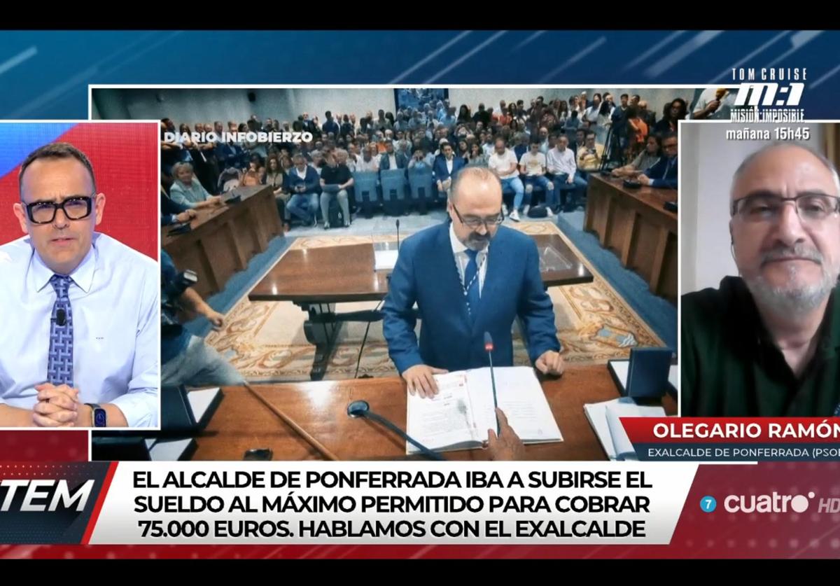 La polémica de los sueldos en Ponferrada salta a la televisión nacional