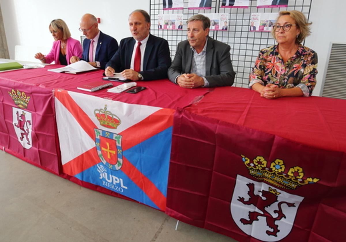 UPL centra su programa en una 'Vertebral leonesa' de 230 kilómetros entre Sahagún y Toral de los Vados como «clave para el desarrollo»