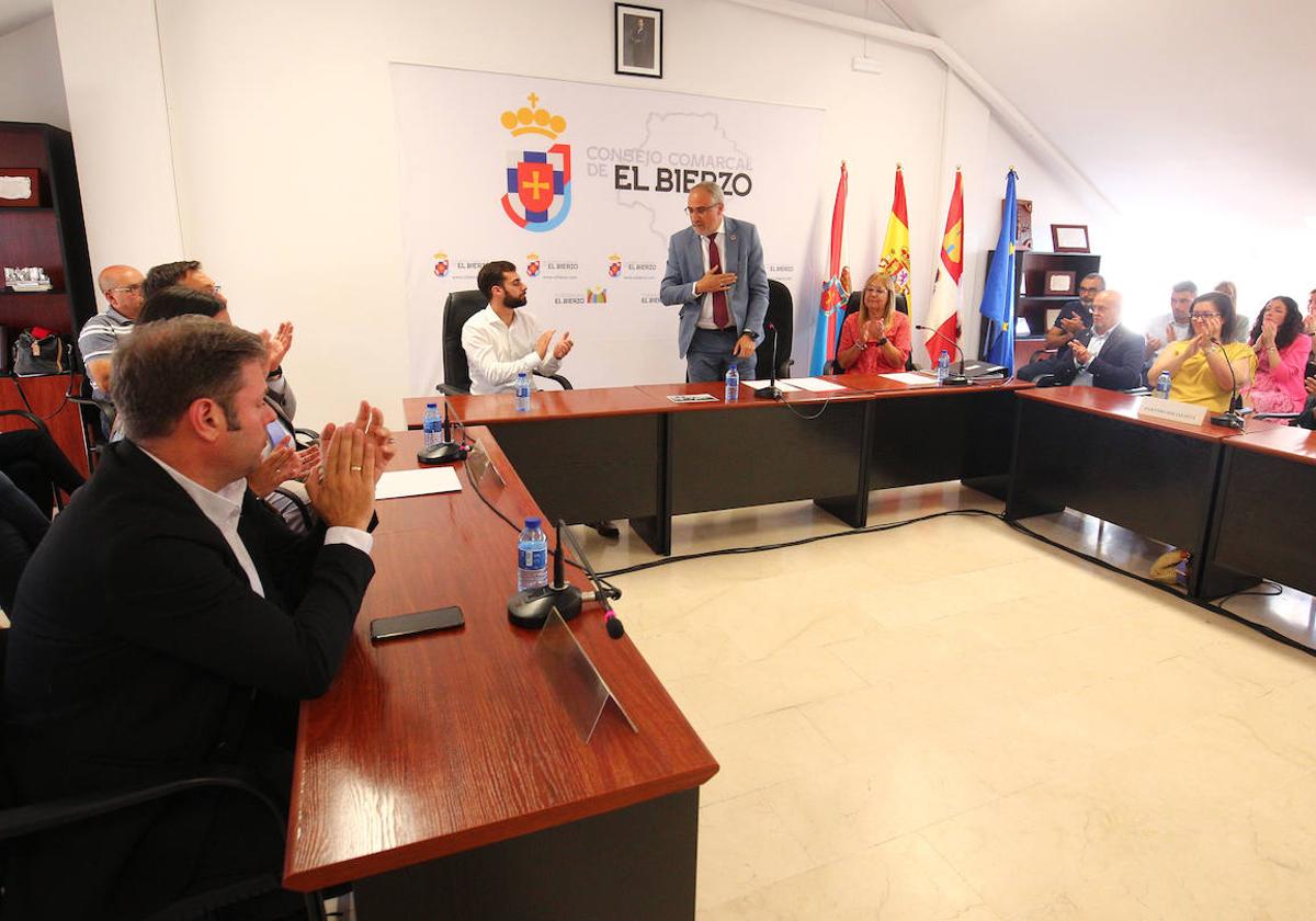 Pleno del Consejo Comarcal del Bierzo.