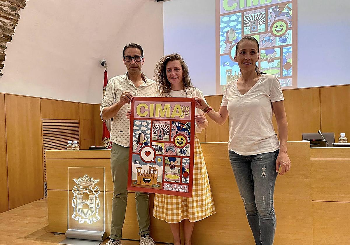 El cartel ganador de Cima recoge las distintas formas de diversión de la Ciudad Mágica