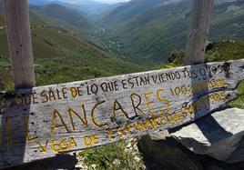 Vista de Los Ancares en El Bierzo.