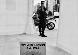 Imagen de uno de los puntos de atención a víctimas.