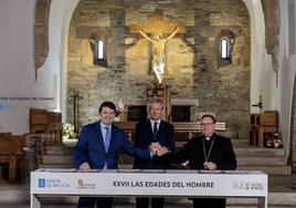 Firma del protocolo para la realización de la próxima edición de Las Edades del Hombre en Villafranca del Bierzo y Santiago.