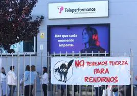 Call center de Teleperformance en Ponferrada.