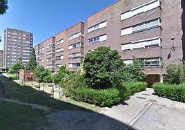 Imagen de algunos de los edificios de la calle Vía Suspirón afectados.