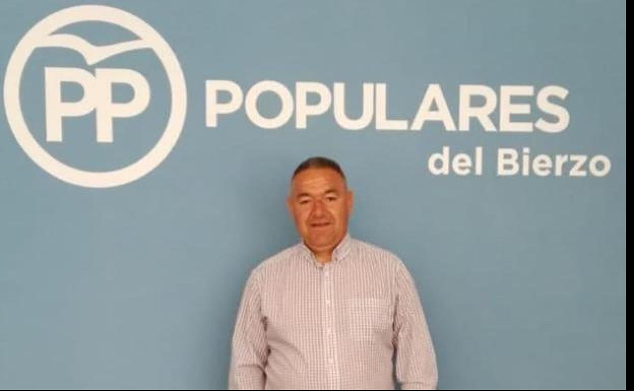 El portavoz del PP en Castropodame, Alfonso Pérez.