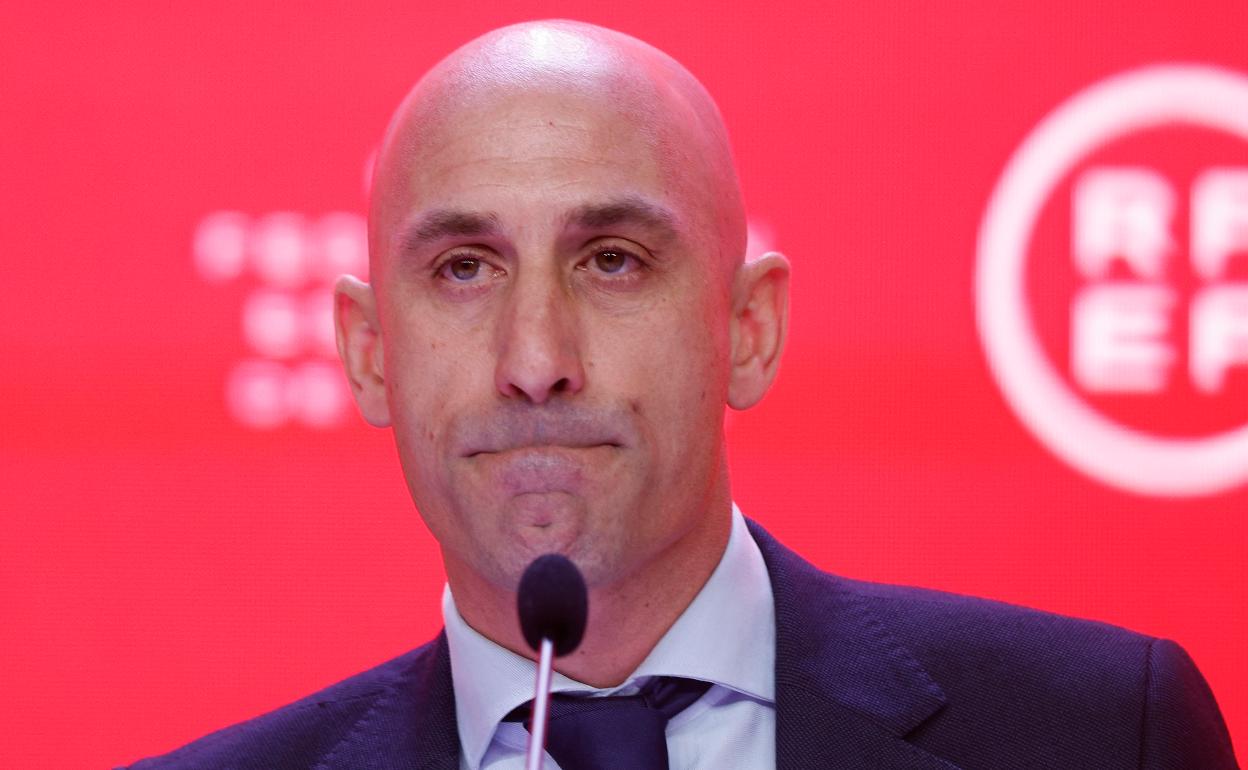 Luis Rubiales, presidente de la RFEF.