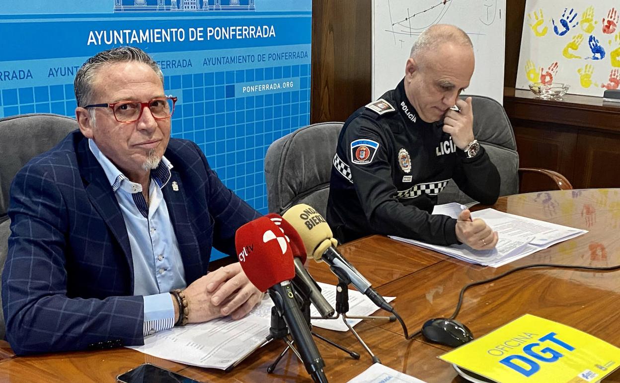 El concejal de Seguridad y el Intendente de la Policía presentaron las estadísticas del 2022.